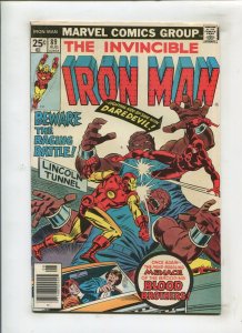 IRON MAN #89 (6.5) DAREDEVIL!! 1976 