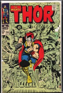 Thor #154 (1968) Thor [Key Issue]