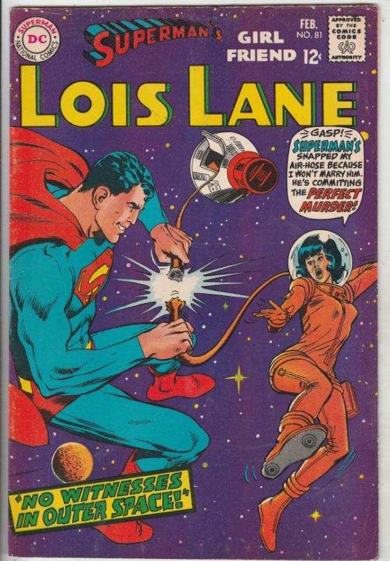 Superman's Girlfriend Lois Lane #81 (Feb-68) VF+ High-Grade Superman, Lois Lane
