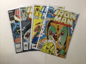 Iron Man 223 224 226 230 Lot Run Set Near Mint Nm Marvel