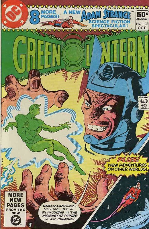 Green Lantern (2nd Series) #133 FN ; DC | Jim Starlin Adam Strange 1980