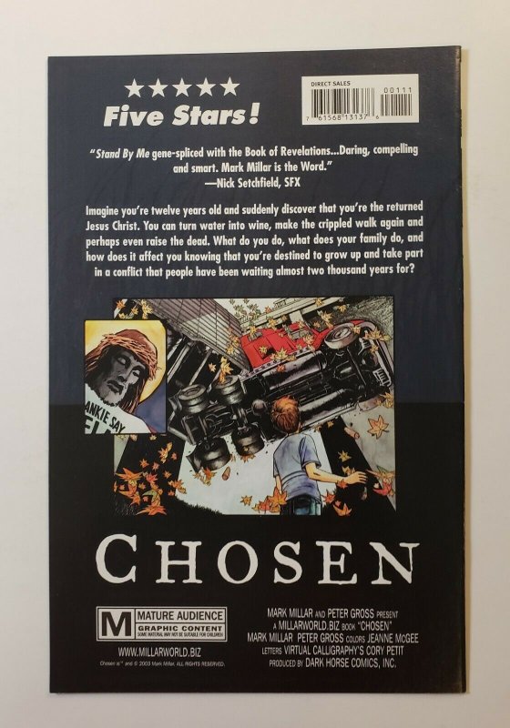 Chosen #1-3 Complete Set Dark Horse Comics 2004 VF/NM Or Better 