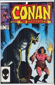 Conan the Barbarian #192 (1987) Conan
