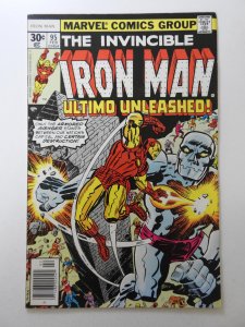 Iron Man #95 (1977) Ultimo Unleashed! Sharp VF Condition!!