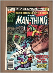 Man-Thing #7 Marvel Comics 1980 Chris Claremont GD/VG 3.0