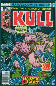 Kull the Destroyer 20 NM 9.4 Marvel 1977
