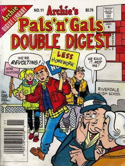 Archie’s Pals ‘n’ Gals Double Digest #11 VF/NM; Archie | save on shipping - deta