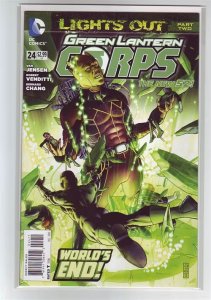 GREEN LANTERN CORPS (2011 DC) #24 CVR A JG JONES