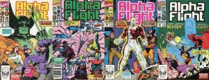 ALPHA FLIGHT (1983-1990) 87-90  Building Blocks COMICS BOOK