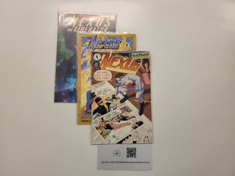 3 Nexus Dark Horse Comic Books #1 1 4 38 LP4