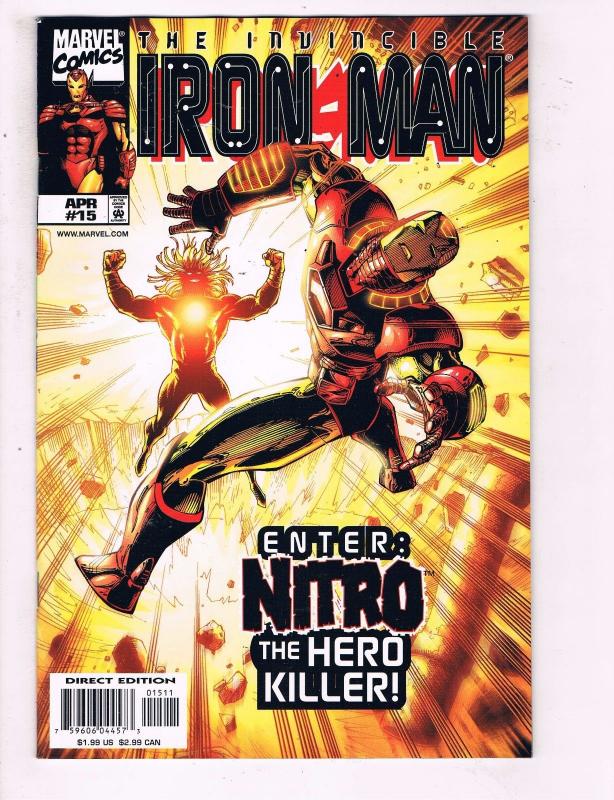 The Invincible Iron Man # 15 VF/NM Marvel Comic Books Avengers Thor Hawkeye SW14