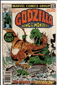Godzilla #4 (1977) Godzilla
