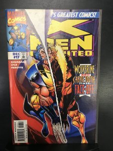 X-Men Unlimited #17 Newsstand Edition (1997)nm