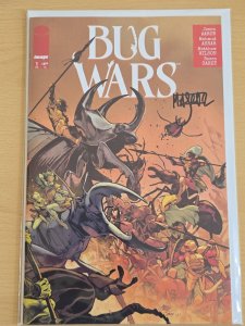 BUG WARS #1 IMAGE 2024 1:25 PEPE LARRAZ VARIANT SIGNED BY MAHMUD ASRAR W/COA NM