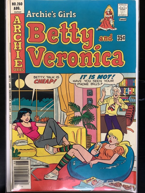 Archie's Girls Betty and Veronica #260 (1977)