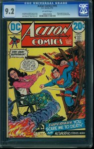 Action Comics #416 (1972) CGC 9.2 NM-