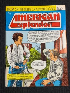 1981 AMERICAN SPLENDOR Magazine #6 FN+ 6.5 Harvey Pekar / Michael Gilbert