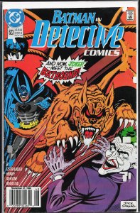 Detective Comics #623 Newsstand Edition (1990) Batman