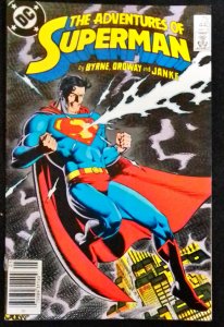 Adventures of Superman #440 Newsstand Edition (1988)