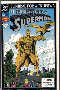 Adventures of Superman #499 (1993) Superman
