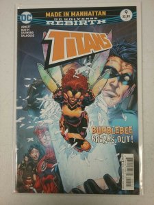 Titans #9 DC Rebirth Comics May 2017 NW148
