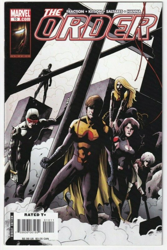 The Order #10 June 2008 Marvel Comics