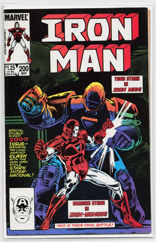 Iron Man #200 (1985) Iron Man