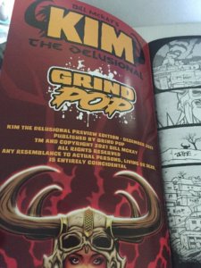 2022 Wondercon  Kim the Delusional Virgin Holofoil & Risque Variants Signed