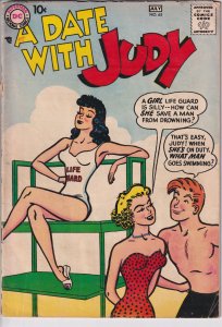 A DATE WITH JUDY #65 (Jul 1958) GVG 3.0, slight yllg to white,  see description