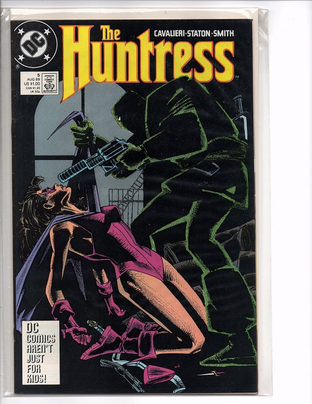 DC Comics The Huntress #5 Joey Cavalieri Story Joe Staton Cover & Art