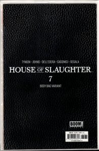 House of Slaughter #9 Cover D (2022) House of Slaughter