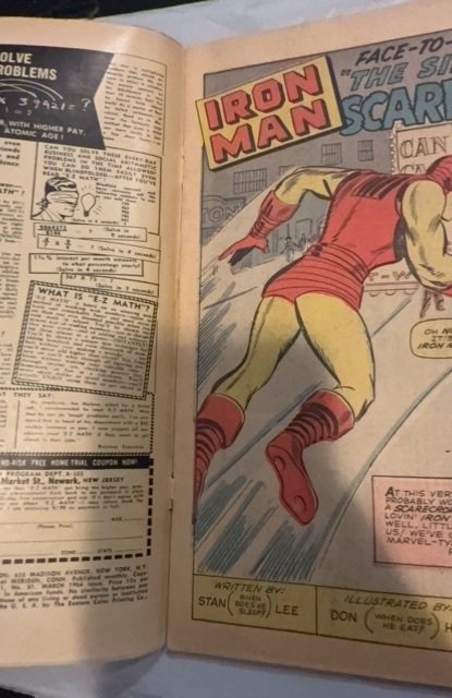 Tales of Suspense #51 (1964)1st Scarecrow see descript