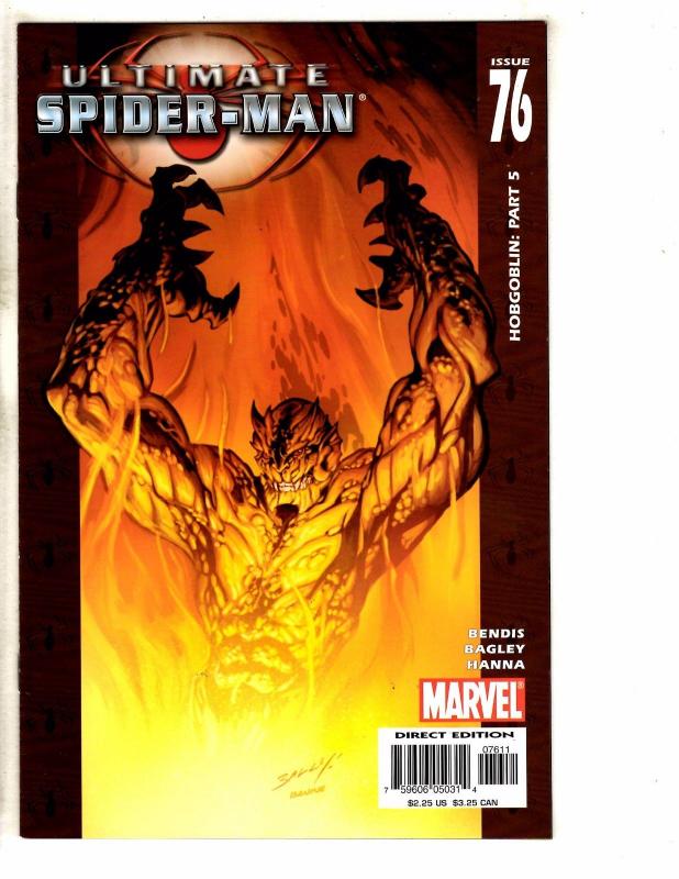 4 Ultimate Spider-Man Marvel Comic Books # 75 76 77 89 Black Cat Venom J262