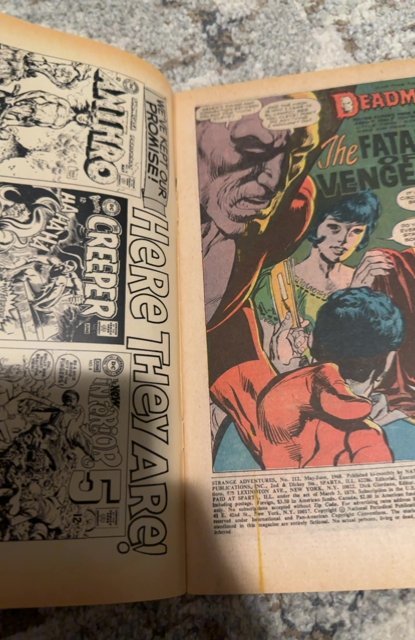 Strange Adventures #212 (1968)Neal Adams art run
