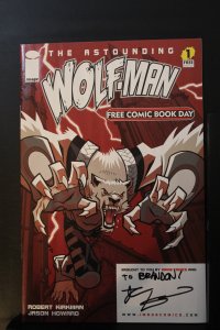 FCBD The Astounding Wolf-Man #1 (2011) *SIGNED*