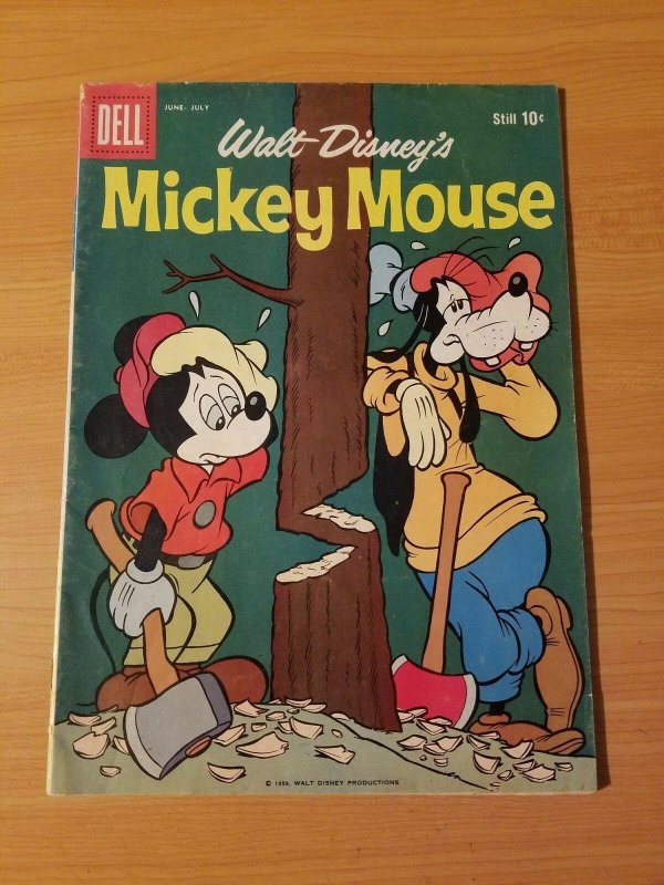 Walt Disney's Mickey Mouse #66 ~ VERY GOOD VG ~ (1959, DELL Comics)