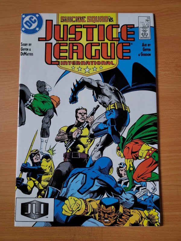 Justice League International #13 Direct Market ~ NEAR MINT NM ~ 1988 DC Comics