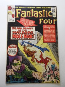 Fantastic Four #31 (1964) VG+ Condition moisture stain