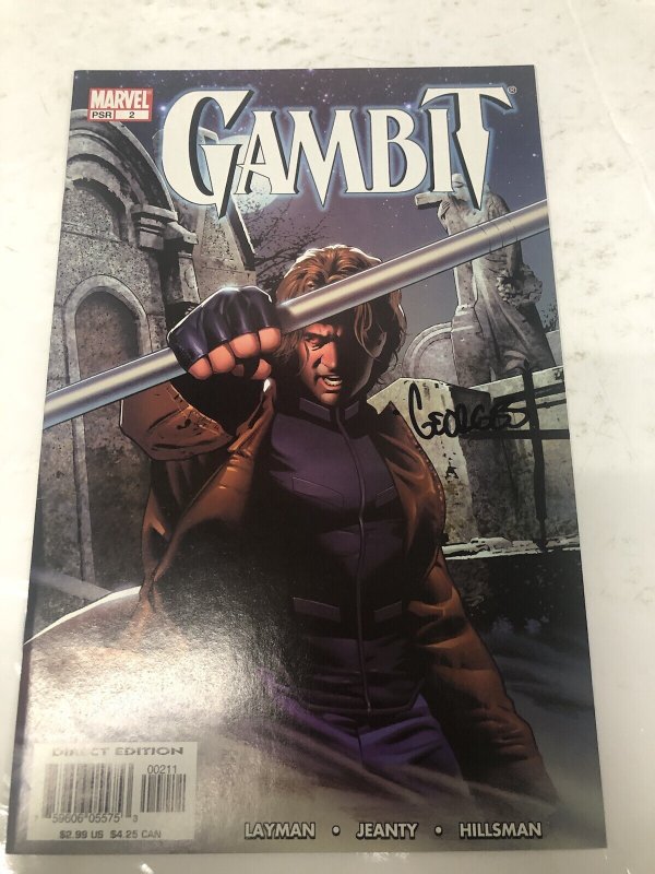 Gambit (2004) # 2 Variant • Signed Georges Jeanty • Marvel Comics • John Layman