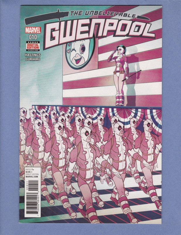 Unbelievable Gwenpool Lot #0 #3 #4 #5 #7 #9 #10 #12 Holiday Special #1