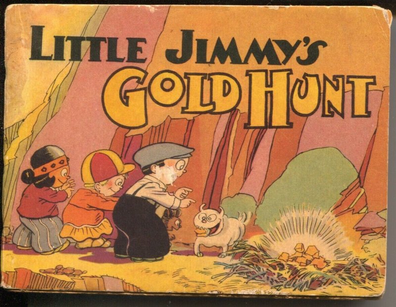 Little Jimmy's Gold Hunt #1317 1935-Saalfield-Swinnerton-comic strip-G/VG