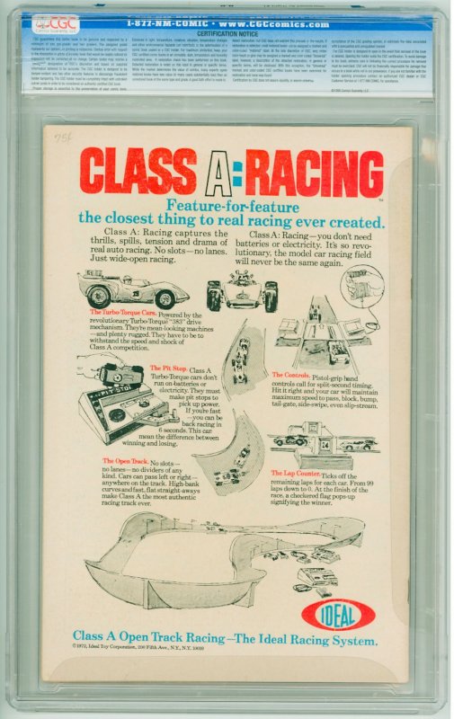 Werewolf by Night #1 (1972) CGC 8.0! White Pages!