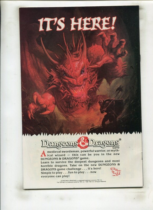 UNCANNY X-MEN #278 (9.0) MUIR ISLE!! 1991