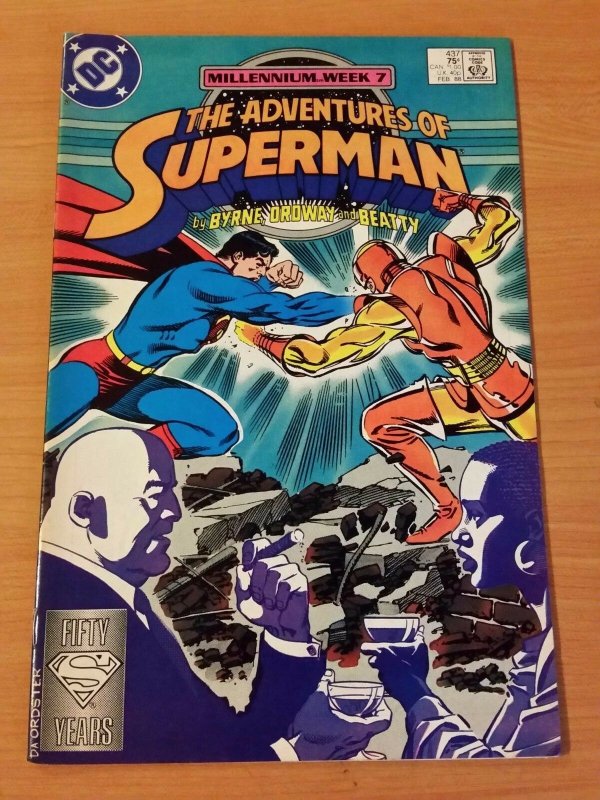 Adventures of Superman #437 ~ NEAR MINT NM ~ (1988, DC Comics)