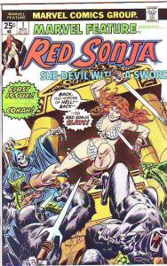 Marvel Feature presents Red Sonja #1 (Nov-75) VF/NM High-Grade Red Sonja
