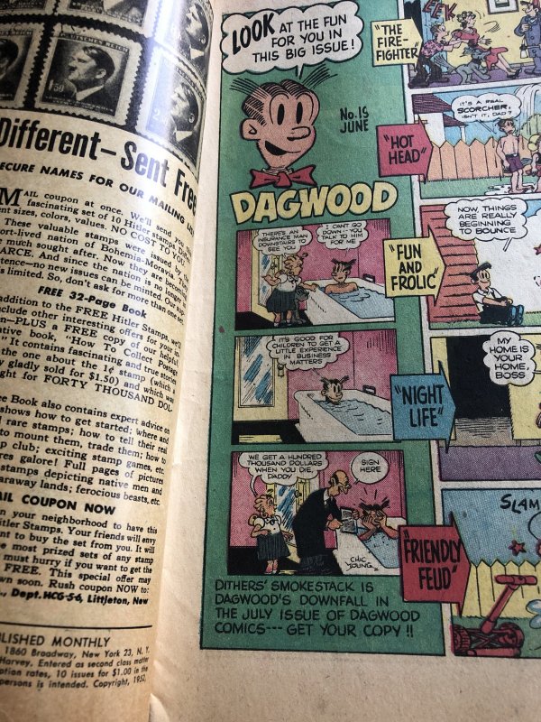 Dagwood#19, VG, nice flat book see photos