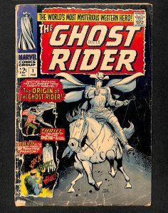 Ghost Rider #1 GD- 1.8 1st Carter Slade!