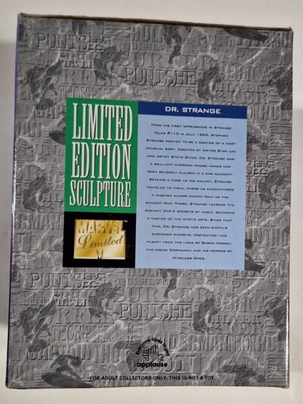 DR.STRANGE STATUE 1085/1500 LIMITED EDITION STATUE (1997)Applause minor damage