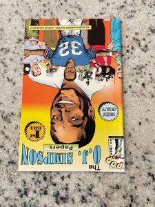 The O.J. Simpson Papers # 1 NM Pop Comics Comic Books True Crime Biography RH9