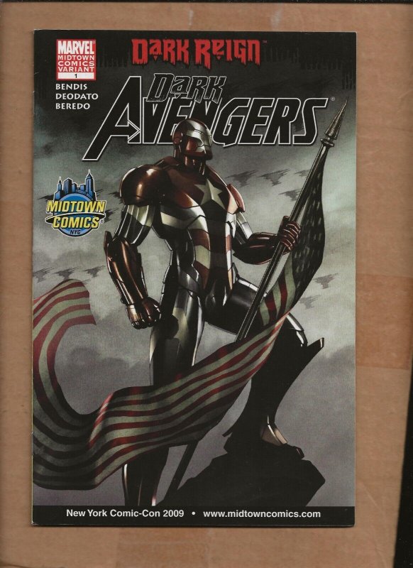 DARK AVENGERS #1 GRANOV MIDTOWN EXCLUSIVE VARIANT COVER DARK REIGN 